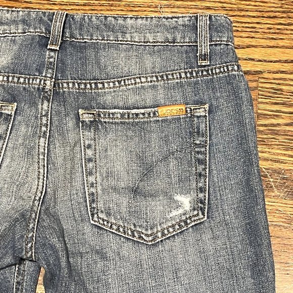 Women's Easy High Water Distressed Denim Joes Jeans Size 25 - Picture 5 of 7